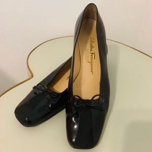 Salvatore Ferragamo Shoes Black Sz 39-9-B